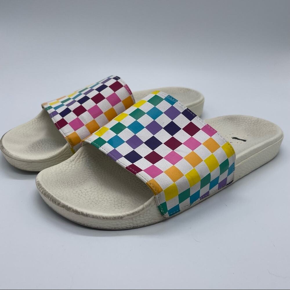 Vans, Slides sandals, Size Womens 11. In good used condition!